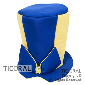 SOMBRERO GALERA MEDIANA CON MOO EQUIPO BOCA JUNIORS x 1